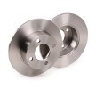 BOSCH Fren diski Dış Çap: 245mm, düz, Yağlanmış — Audi 90 (6)