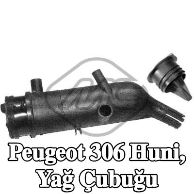 Metalcaucho Huni, çıtçıtlı yağ çubuğu — 2000 Peugeot 306