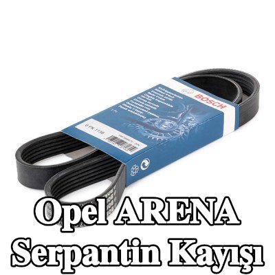 BOSCH Serpantin kayışı 1138mm, Number of ribs: 6 — Opel Arena