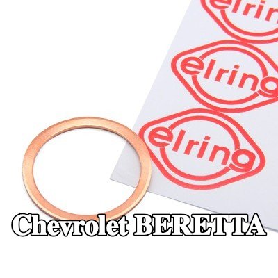 ELRING حشية سدادة حوض الزيت من النحاس, Inner Diameter: 26mm — Chevrolet Beretta