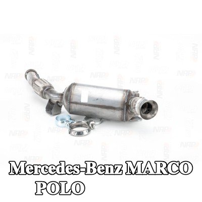 NAP carparts مرشح جسيمات الديزل مع مواد التثبيت/التركيب — Mercedes-Benz Marco Polo