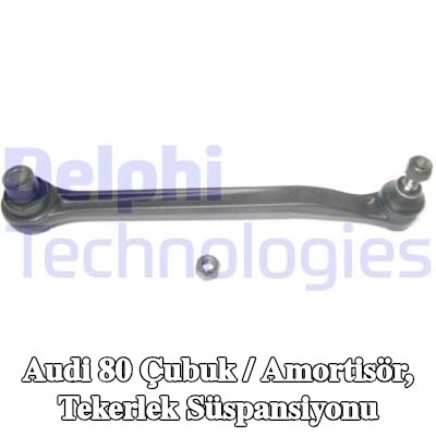 DELPHI Çubuk / Dikme, sol tekerlek süspansiyonu, Sağ, bilyeli mafsal ile — Audi 80
