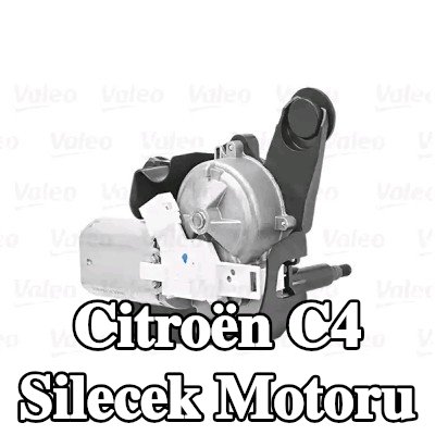 VALEO Silecek motoru Arka, ORIGINAL PART, 12V — Citroën C4