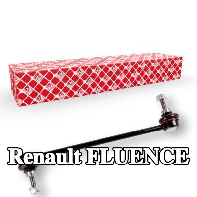 FEBI BILSTEIN وصلة قضيب مانع الانقلاب OE Turbo NEW, المحور الأمامي الأيسر, المحور الأمامي الأيمن, 264mm — Renault Fluence