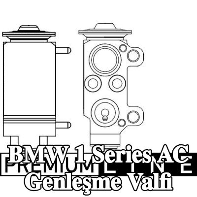 MAHLE AC genleşme valfi — 2011 BMW 1 Series