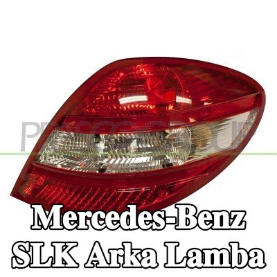 PRASCO Arka lamba Sağ, ampul yuvası olmadan — Mercedes-Benz Slk