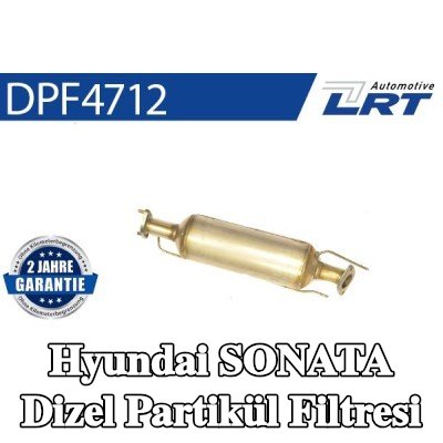 LRT Montaj parçaları ile birlikte dizel partikül filtresi — Hyundai Sonata