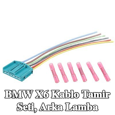 METZGER Kablo Tamir Seti, arka lamba — BMW X6