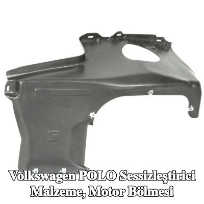 REZAW PLAST Sessizleştirici Malzeme, motor bölmesi Motor Bölmesi, Sol — 2000 Volkswagen Polo
