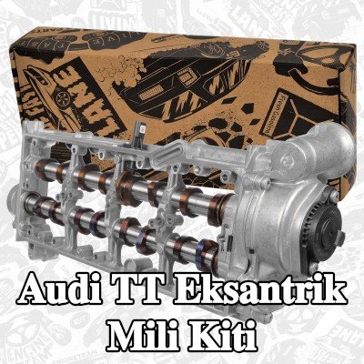 ET ENGINETEAM Konum kodlayıcılı eksantrik mili kiti, cıvatalar ile, ekstrüzyonlu (ler) — Audi Tt