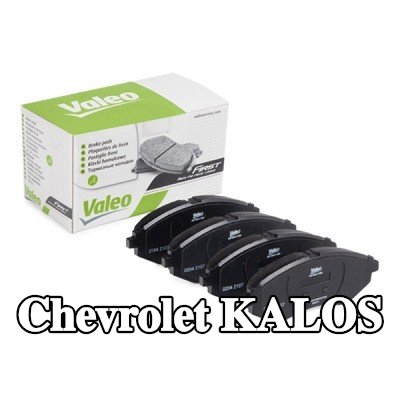 VALEO طقم وسادات الفرامل FIRST, المحور الأمامي, 18mm, مع لوحة مانعة للصرير — 2003 Chevrolet Kalos