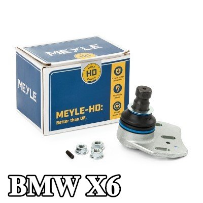 MEYLE وصلة كروية عالية الجودة, المحور الأمامي الأيسر, المحور الأمامي الأيمن, علوي, مع مواد تثبيت/تركيب — BMW X6