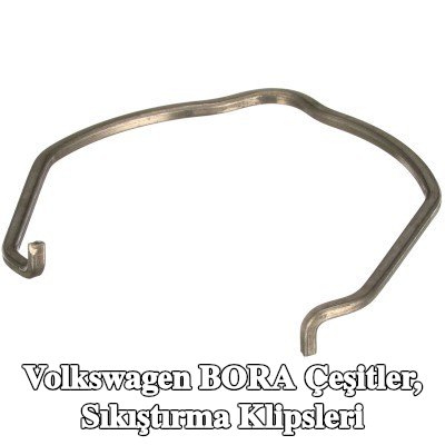 GATES Çeşitler, sıkıştırma klipsleri — Volkswagen Bora