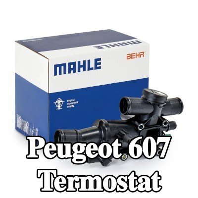 MAHLE Termostat 83°C, contalı/sızdırmaz, sensörlü — Peugeot 607
