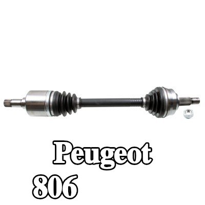 FEBI BILSTEIN عمود الدفع المحور الأمامي الأيسر, مع صمولة — Peugeot 806