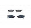 BOSCH Fren balatası seti 12, 8mm, montaj kılavuzu ile — Honda Concerto (3)