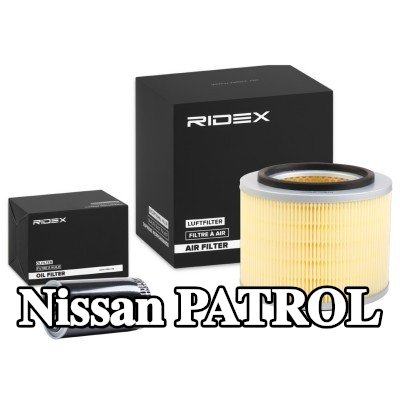 RIDEX مجموعة الفلاتر — Nissan Patrol