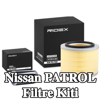 RIDEX Filtre kiti — Nissan Patrol