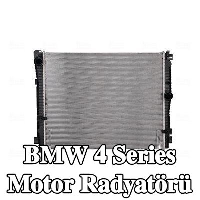 NISSENS Kapaksız motor radyatörü, genişletme deposu olmadan, contasız/sızdırmazlık elemanı olmadan — BMW 4 Series