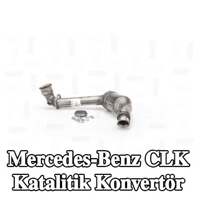 NAP carparts Sabitleme/montaj malzemesi dahil katalitik konvertör — 2000 Mercedes-Benz Clk