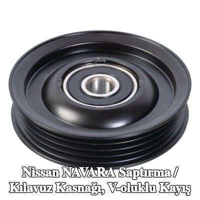 FEBI BILSTEIN Saptırma / kılavuz kasnağı, V-ribbed belt Outer Diameter: 85mm — Nissan Navara