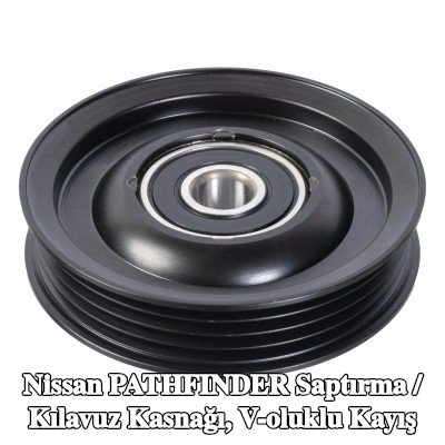 FEBI BILSTEIN Saptırma / kılavuz kasnağı, V-ribbed belt Outer Diameter: 85mm — Nissan Pathfinder