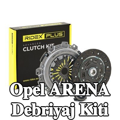 RIDEX PLUS Debriyaj diski ile debriyaj kiti, debriyaj ayırma yatağı ile, debriyaj baskı plakası ile — 1997 Opel Arena