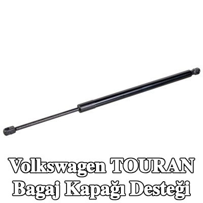 FEBI BILSTEIN Bagaj kapağı amortisörü (Her iki taraf), 565mm — Volkswagen Touran