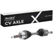 RIDEX Tahrik mili Ön Aks Sol, 610mm — Ford Ranger (1)