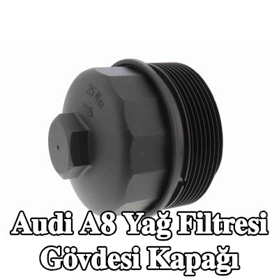 VAICO Yağ filtresi gövdesi kapağı — 2002 Audi A8