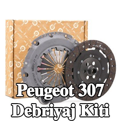VALEO Debriyaj kiti CLASSIC KIT3P, debriyaj ayırma yatağı ile — 2004 Peugeot 307