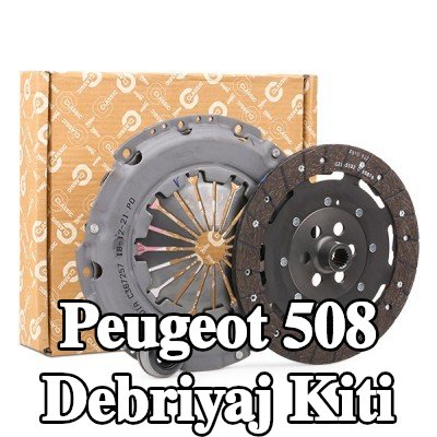VALEO Debriyaj kiti CLASSIC KIT3P, debriyaj ayırma yatağı ile — Peugeot 508