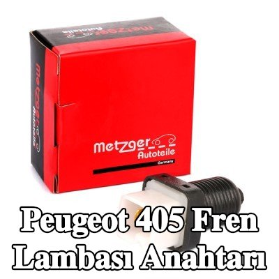 METZGER Fren Lambası Anahtarı — 1990 Peugeot 405