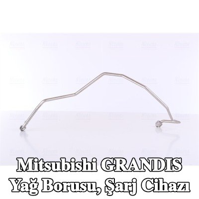 NISSENS Yağ Borusu, şarj cihazı — Mitsubishi Grandis