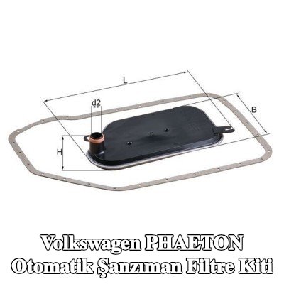 MAHLE Conta/sızdırmazlık elemanı içeren otomatik şanzıman filtre kiti — Volkswagen Phaeton