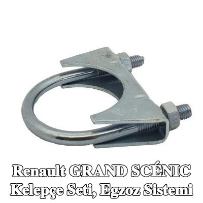 PLANET TECH Kelepçe Seti, egzoz sistemi — 2012 Renault Grand Scénic