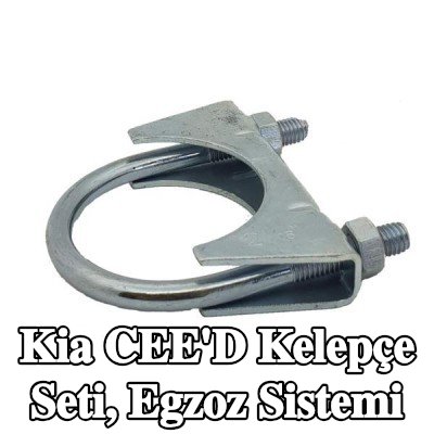 PLANET TECH Kelepçe Seti, egzoz sistemi — 2012 Kia Cee'd