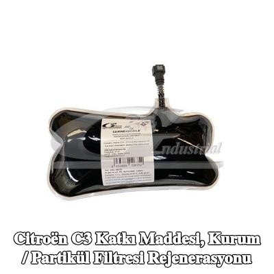 3RG Katkı maddesi, kurum / partikül filtresi rejenerasyonu — 2012 Citroën C3