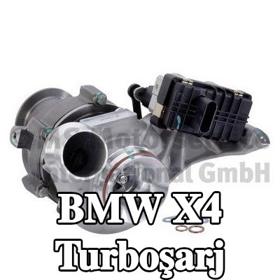 PIERBURG Turboşarj, contalar/sızdırmazlık elemanları hariç — BMW X4