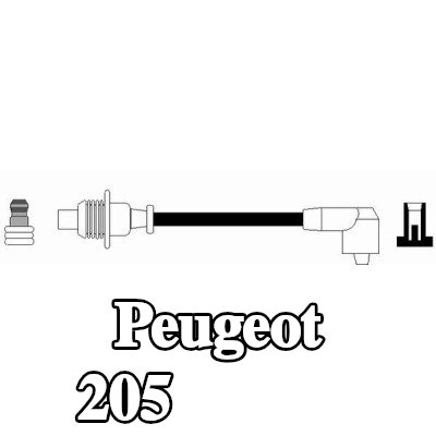 NGK سلك الإشعال 60cm — Peugeot 205