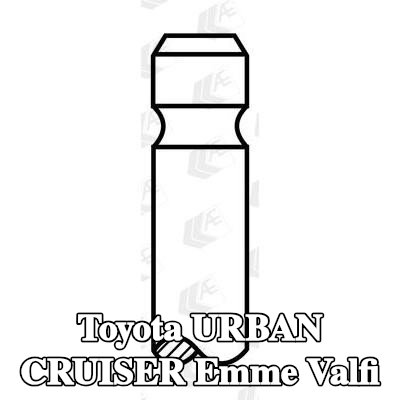 AE Emme valfi Sertleştirilmiş valf sapı ucu — Toyota Urban Cruiser