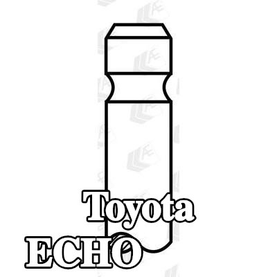 AE صمام السحب - طرف ساق الصمام مقوى — Toyota Echo