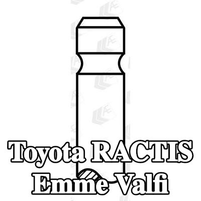 AE Emme valfi Sertleştirilmiş valf sapı ucu — Toyota Ractis