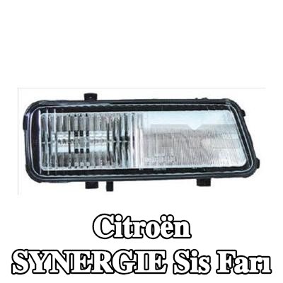 TYC Sol Sis Farı, H3, ampul tutuculu — Citroën Synergie