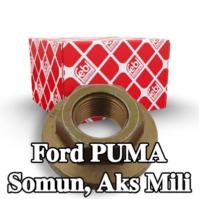 FEBI BILSTEIN Somun, aks ucu Arka Aks Sol — Ford Puma