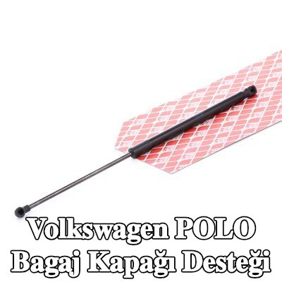FEBI BILSTEIN Bagaj kapağı amortisörü (Her iki taraf), 500mm — 2002 Volkswagen Polo