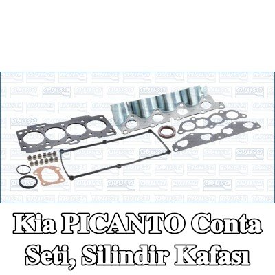 AJUSA Conta seti, silindir kapağı contalı silindir kapağı — 2011 Kia Picanto