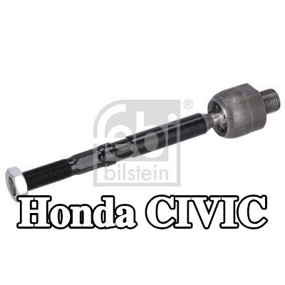 FEBI BILSTEIN قضيب الربط الداخلي المحور الأمامي الأيسر, المحور الأمامي الأيمن, 194mm, مع صامولة مضادة — Honda Civic