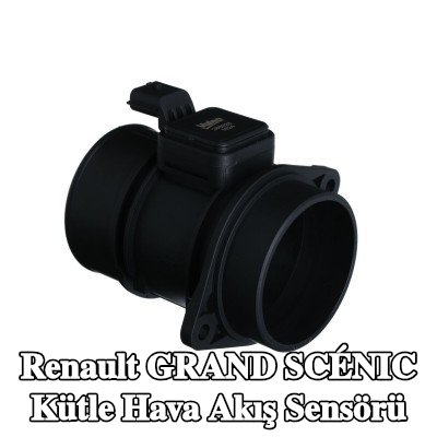 VALEO Kütle hava akış sensörü 14V, entegre hava sıcaklığı sensörlü — Renault Grand Scénic
