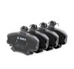 BOSCH مجموعة وسادات الفرامل 18mm, مع لوحة مانعة للصرير, مع مسامير/براغي, مع ملحقات — Renault 21 (2)